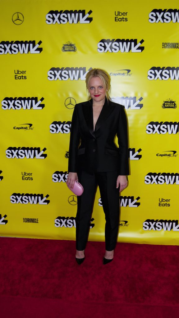 Actress Elisabeth Moss appears for the red carpet of "Her Smell."