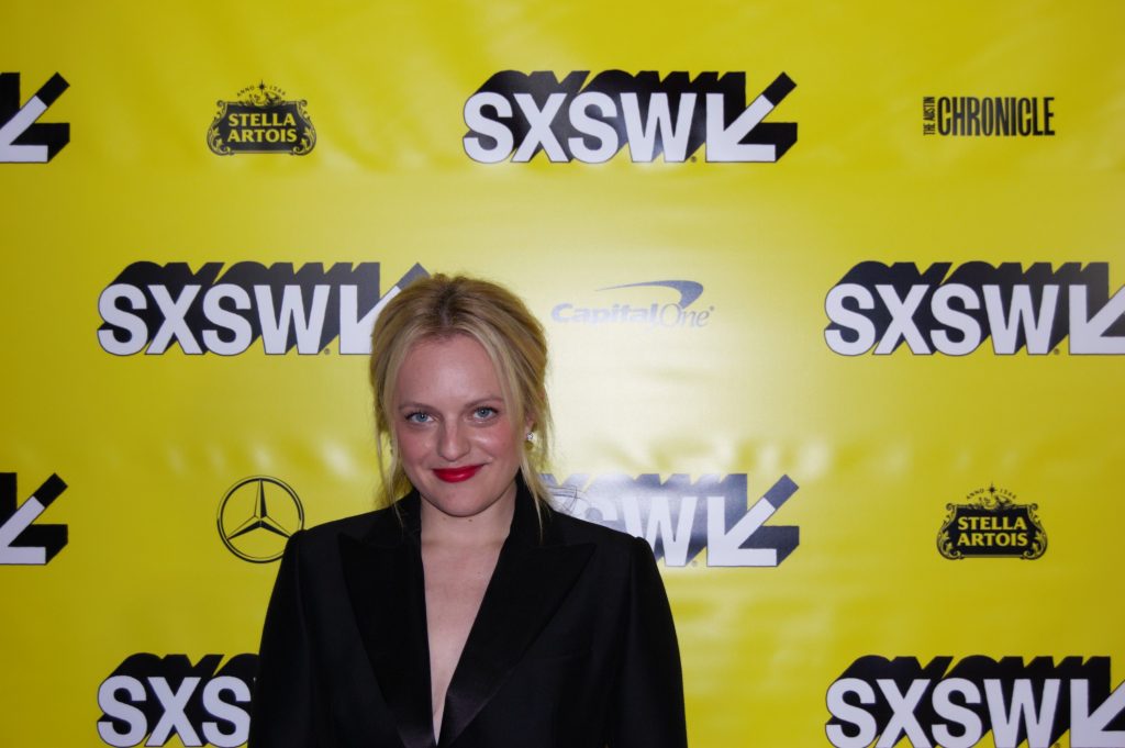 Actress Elisabeth Moss appears for the red carpet of "Her Smell."