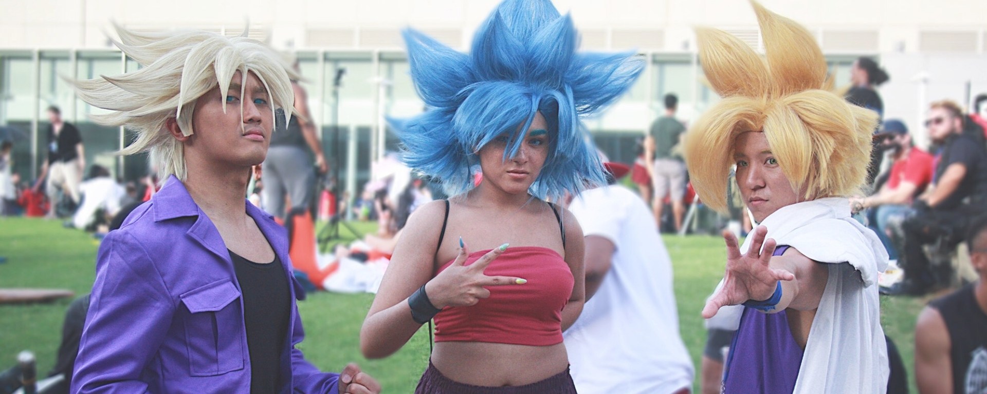 Saiyan Trio at MomoCon 2018