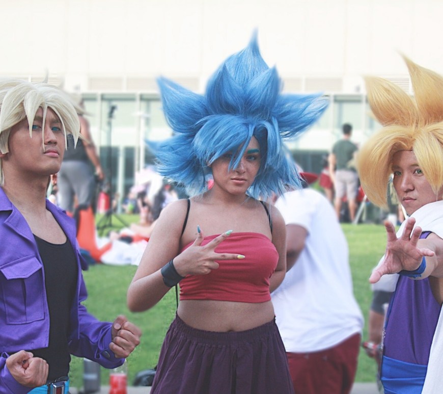 Saiyan Trio at MomoCon 2018