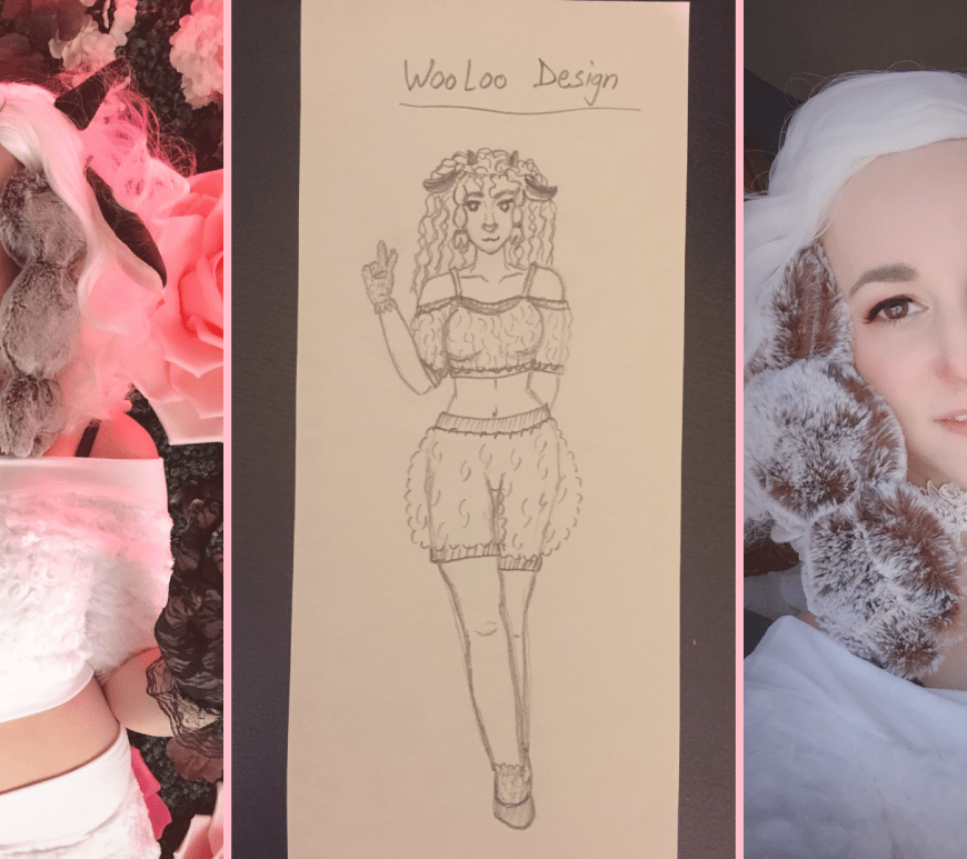 Jeannette ChinoChinako cosplay