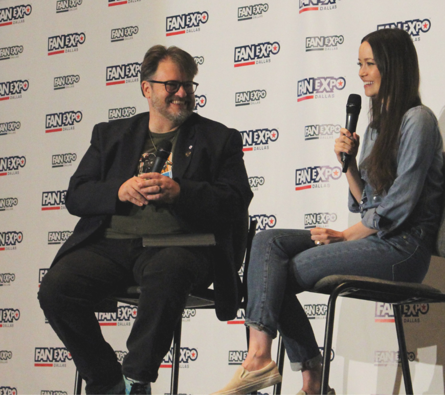 Summer Glau appeared at the annual Fan Expo Dallas convention.