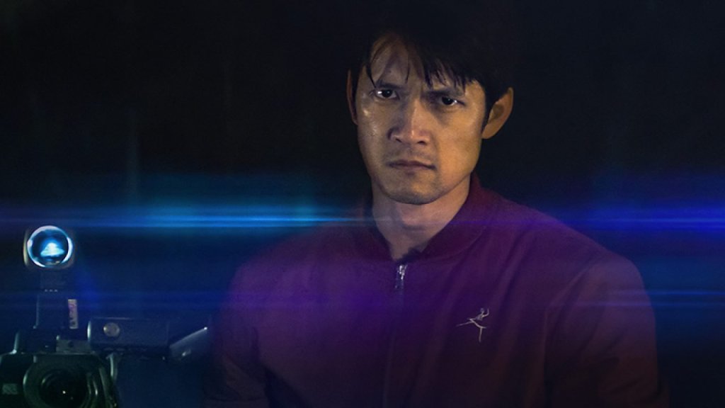 Harry Schum Jr. stars as the lead in the film, Broadcast Signal Intrusion