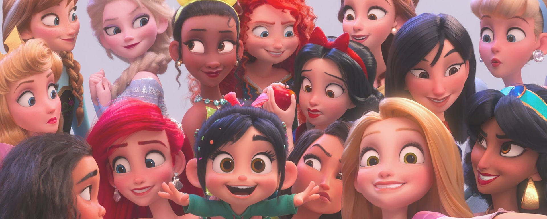 Disney princesses in "Ralph Breaks the Internet"