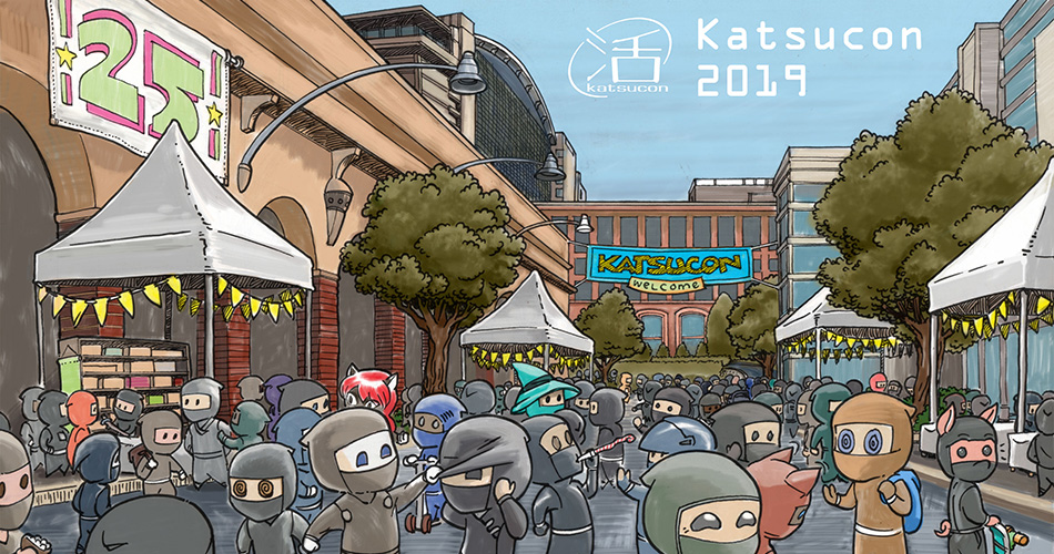KatsuCon 2019 official logo