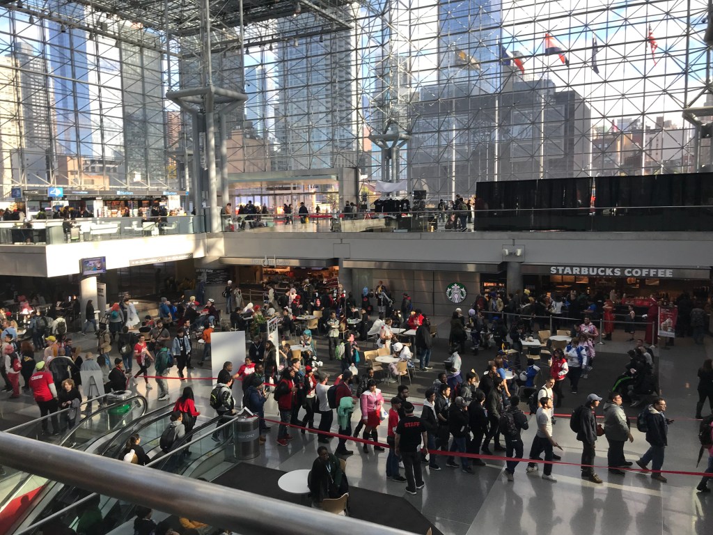 Anime NYC 2018 crowd