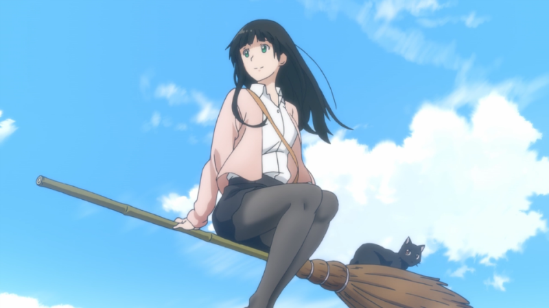 "Flying Witch" is a magical anime series that is underrated and worth a watch.