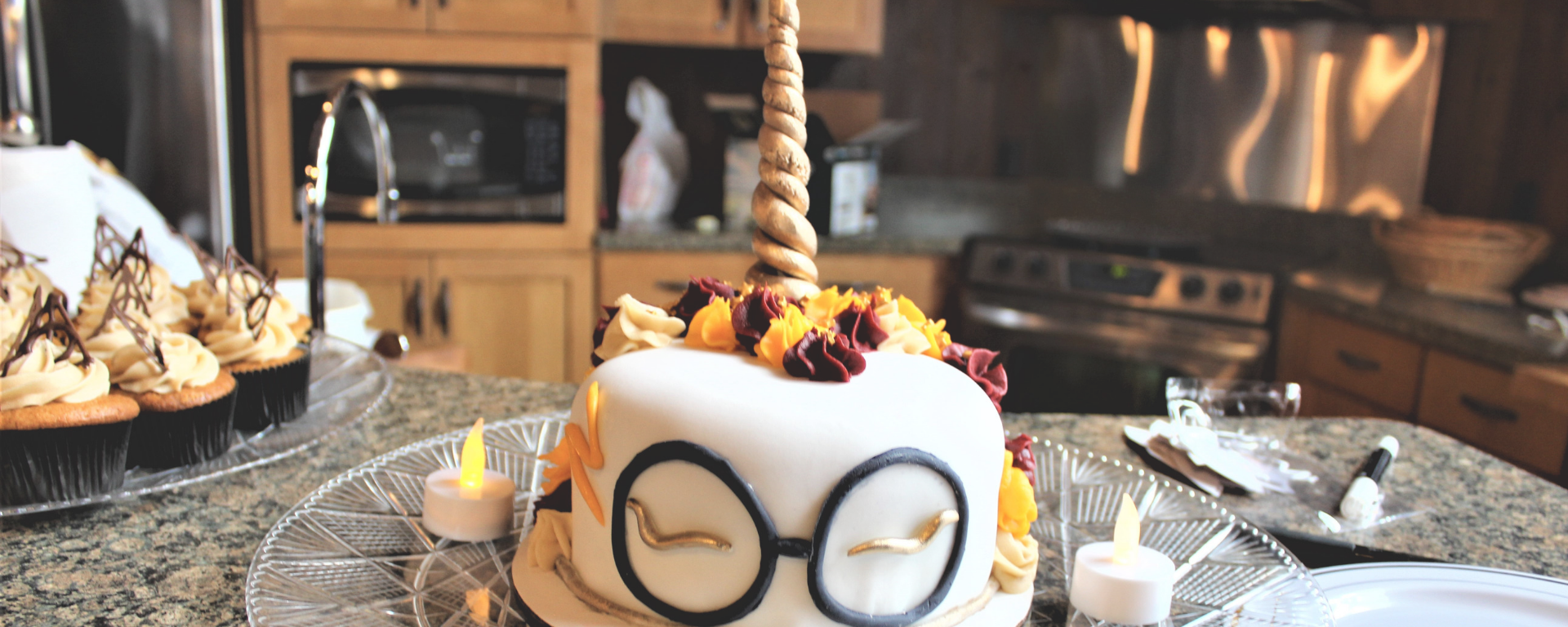 Harry Potter-themed cake