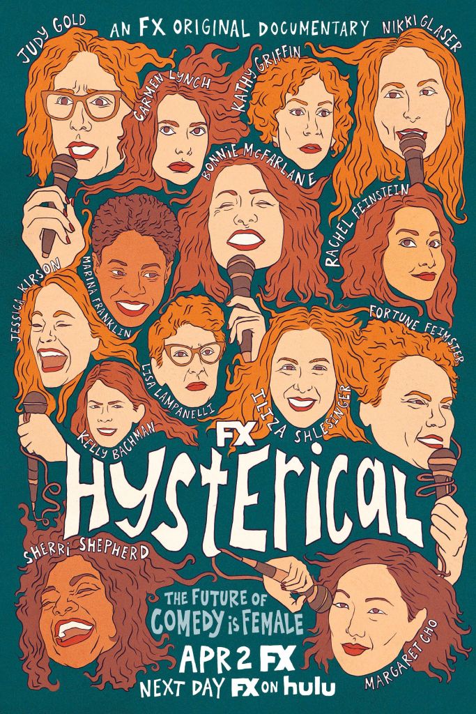 Promotional "Hysterical" documentary film poster