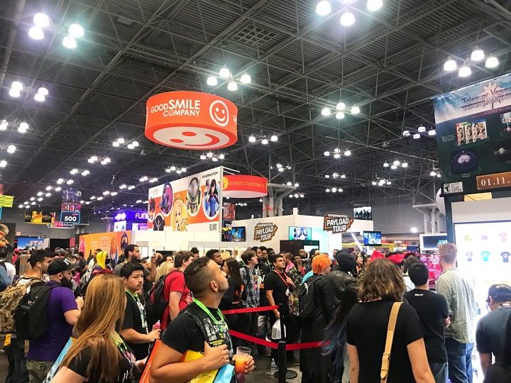 NYCC gaming booths