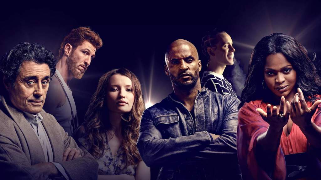 Cast of Neil Gaiman's book-to-tv series adaptation "American Gods"