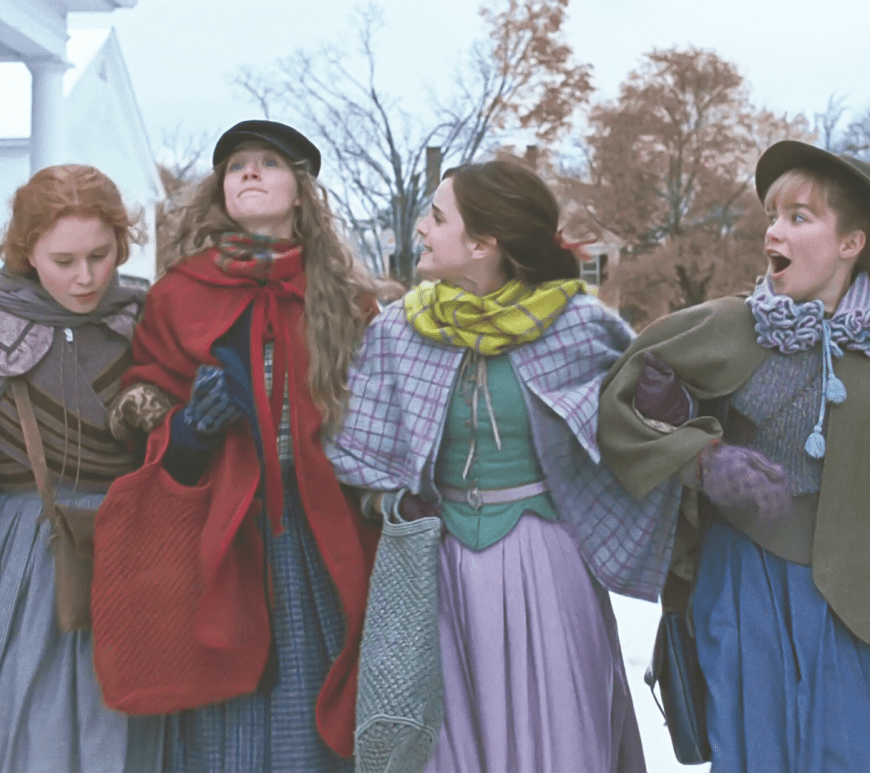 The March sisters in Greta Gerwig's 2019 "Little Women" adaptation