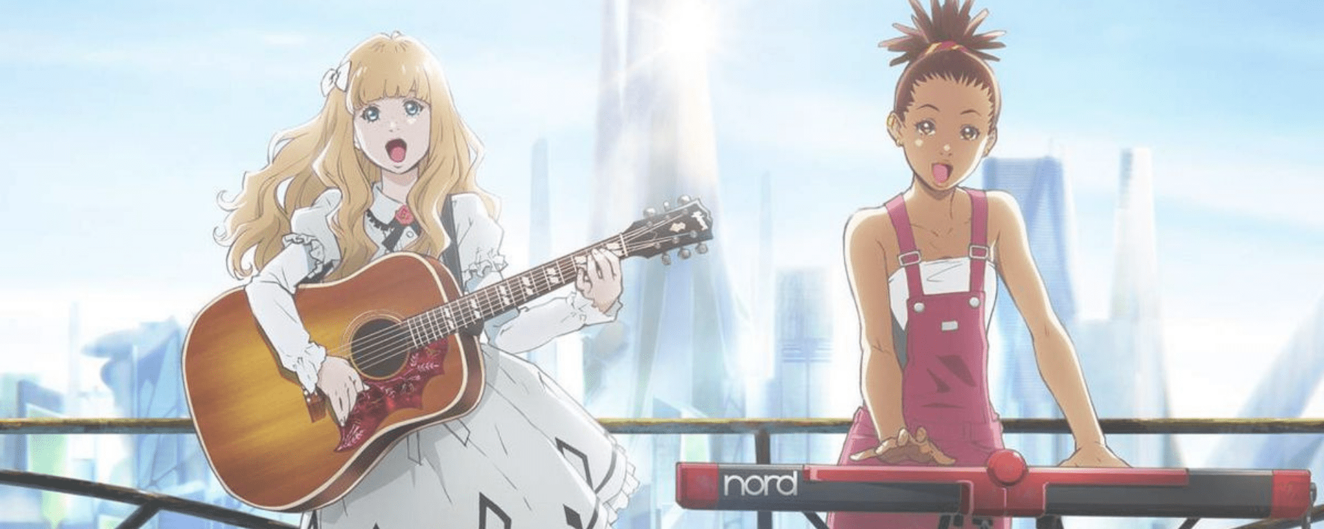 Carole & Tuesday anime series on Netlix