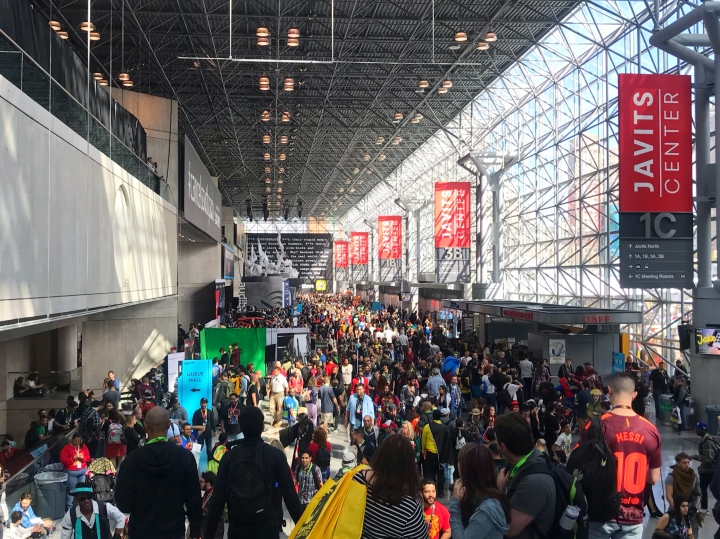 NYCC 2018 crowd
