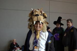 Luna Lovegood w/ lion head