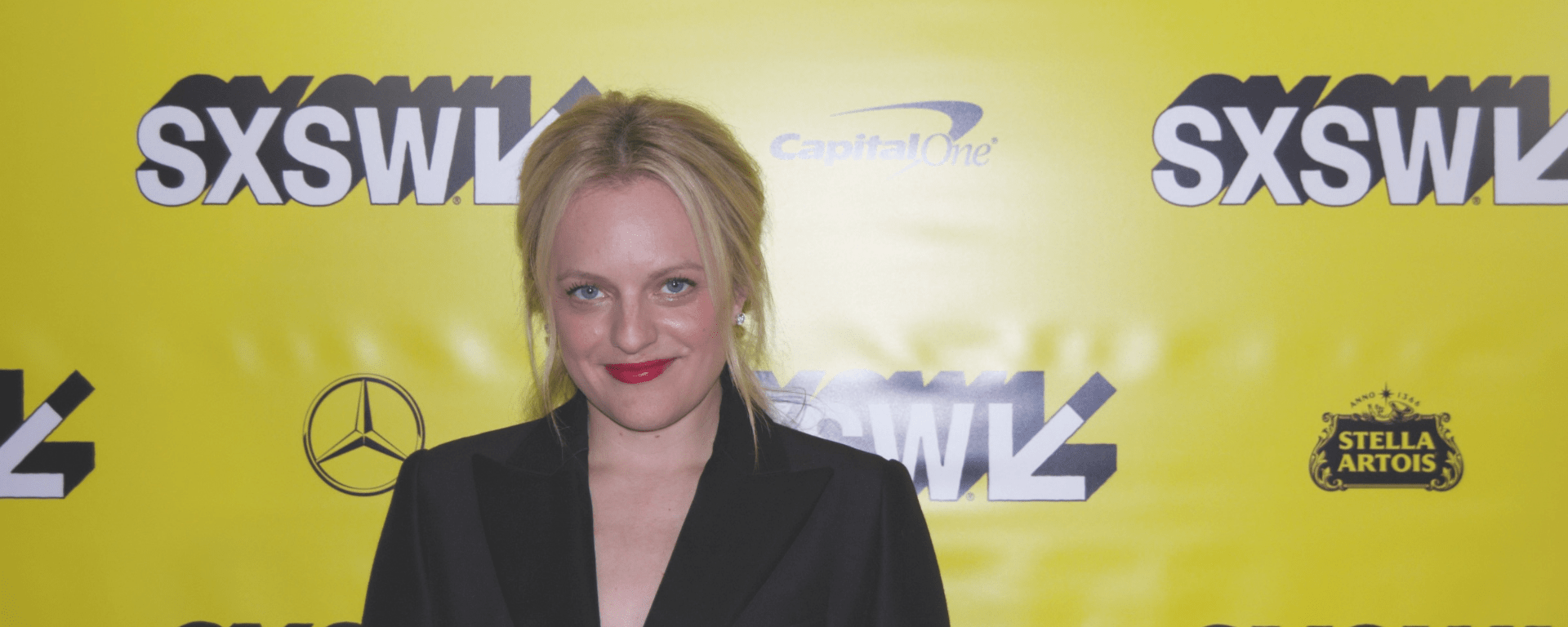 Elisabeth Moss at the red carpet of her indie film "Her Smell."