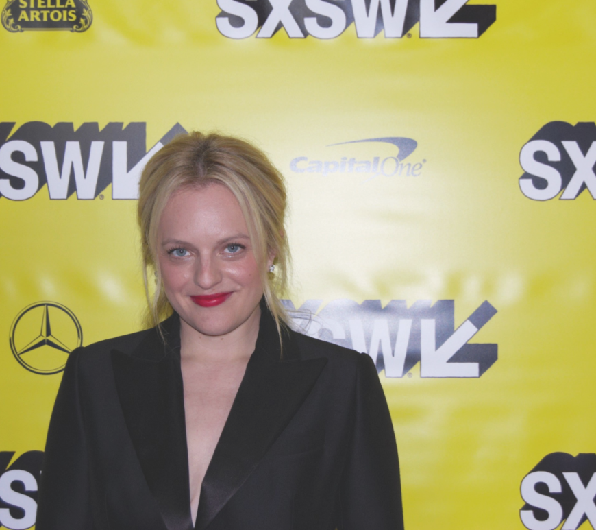Elisabeth Moss at the red carpet of her indie film "Her Smell."