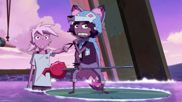 Kipo and Jolene are frighten about what's to come. 