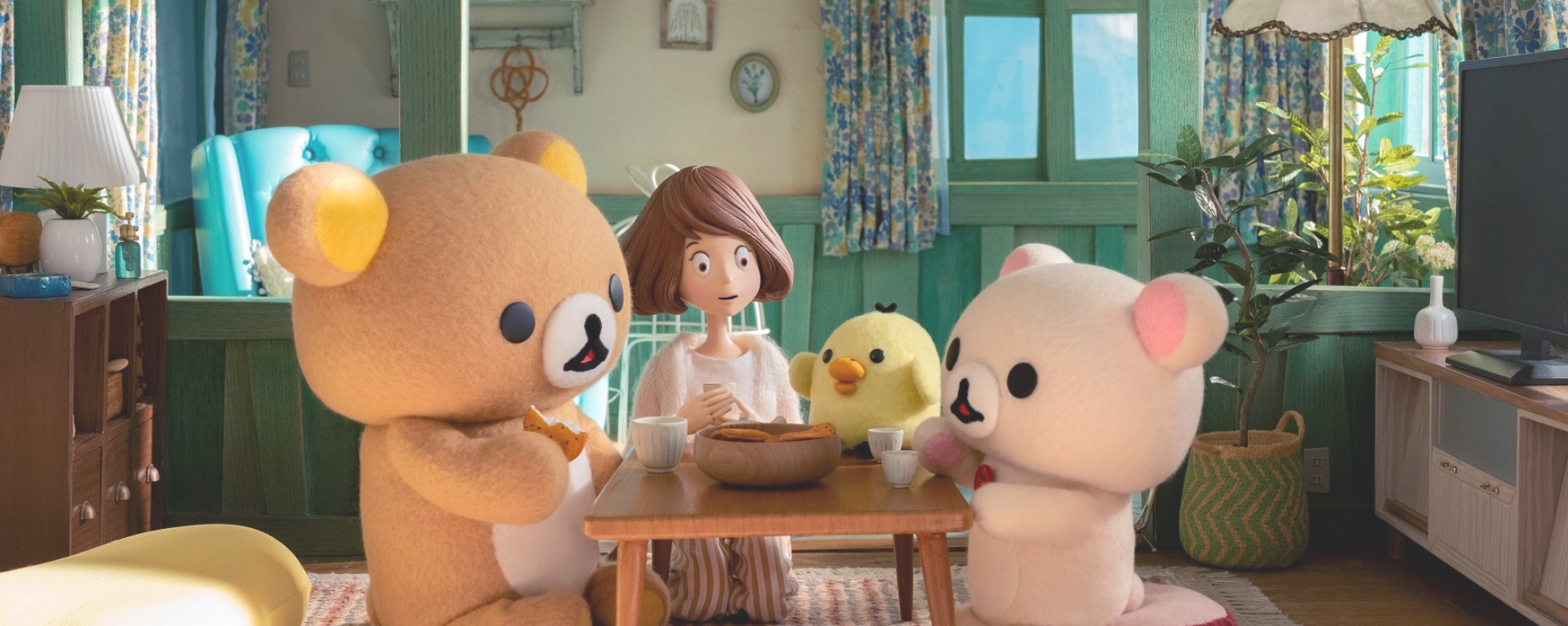 Netflix animated series Rilakkuma and Kaoru