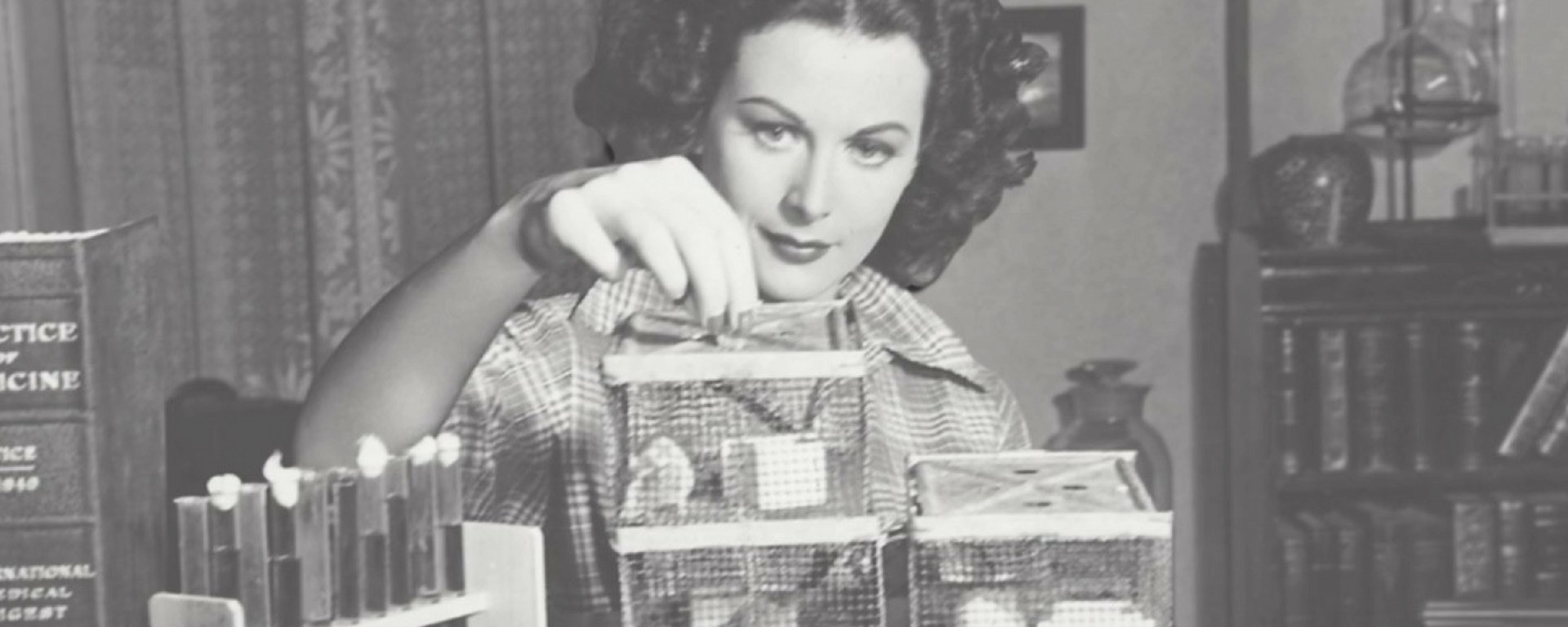 Inventor and actress Hedy Lamarr