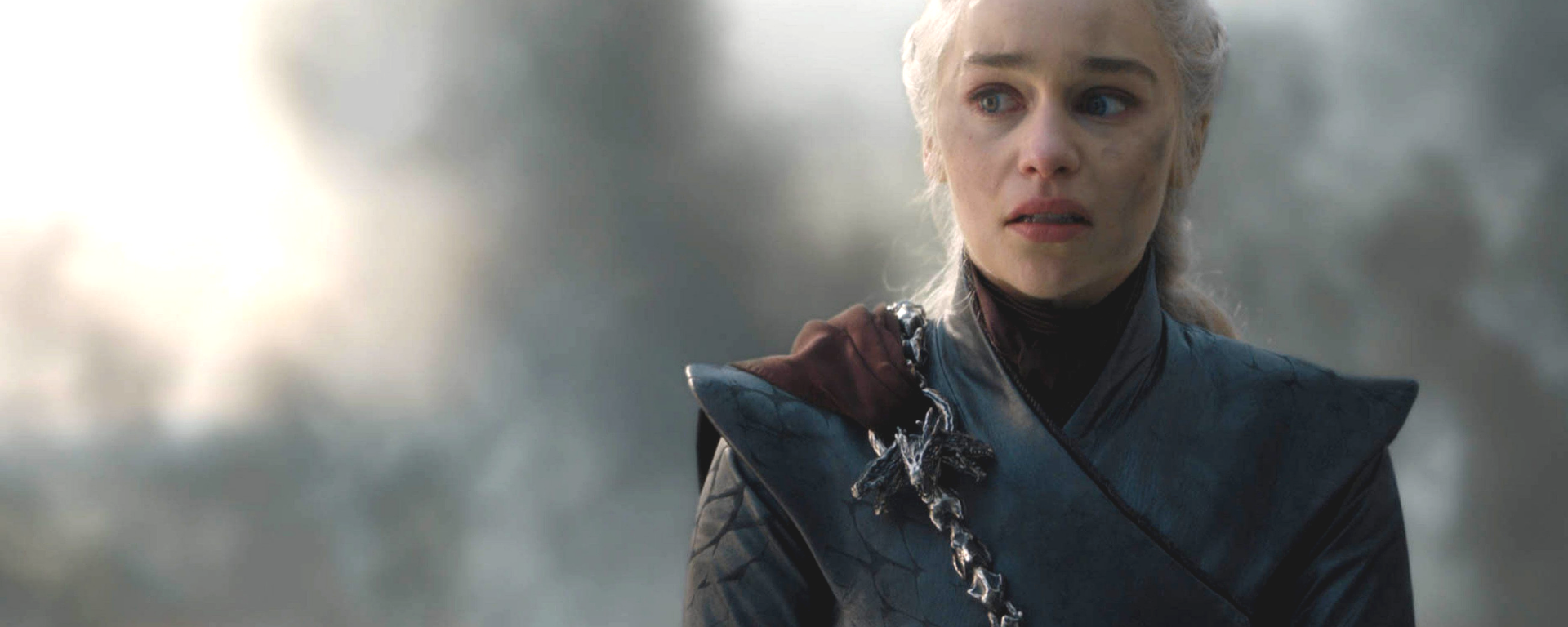 Emilia Clarke as Daenarys Targaryen in the penultimate episode of HBO's "Game of Thrones." Daenarys was one of several female characters on the show who were mistreated in their portrayal.