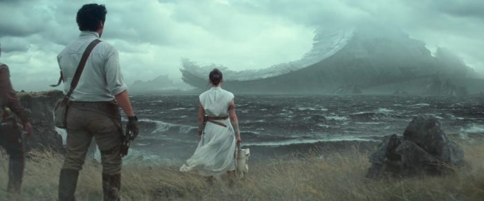 Death Star sighting in "Star Wars: The Rise of Skywalker"