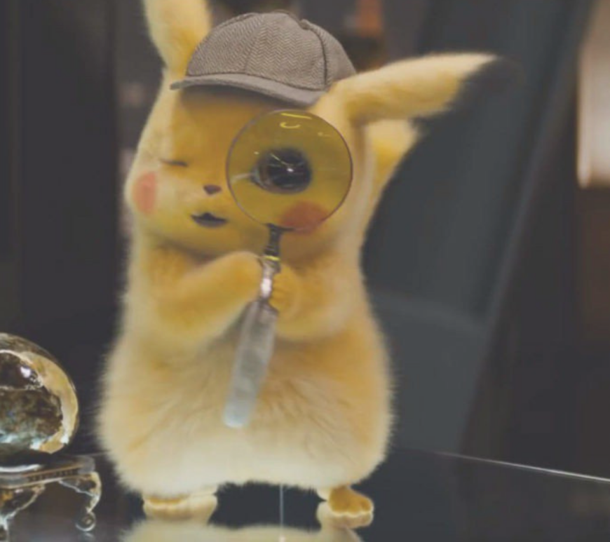 Ryan Reynolds voices Pikachu in "Pokemon Detective Pikachu"