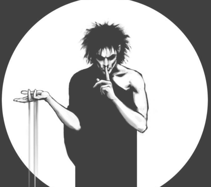 artwork from Neil Gaiman's "The Sandman" comics