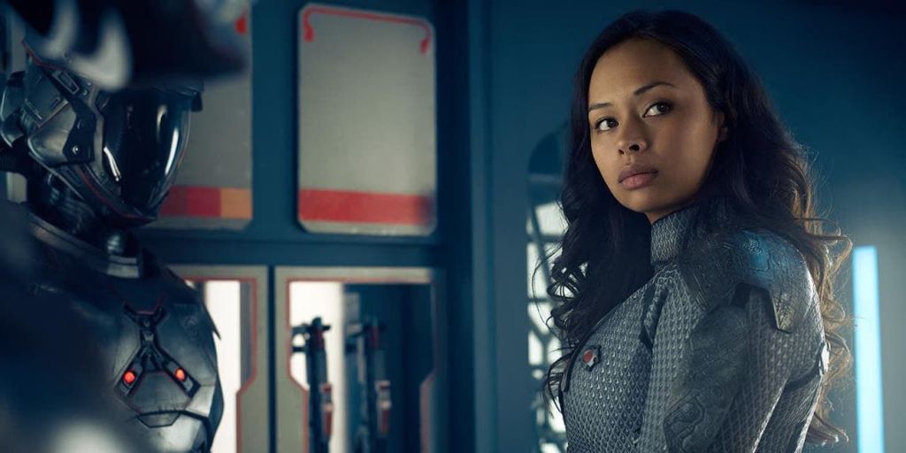 Frankie Adams stars as Bobbie Draper in "The Expanse" 