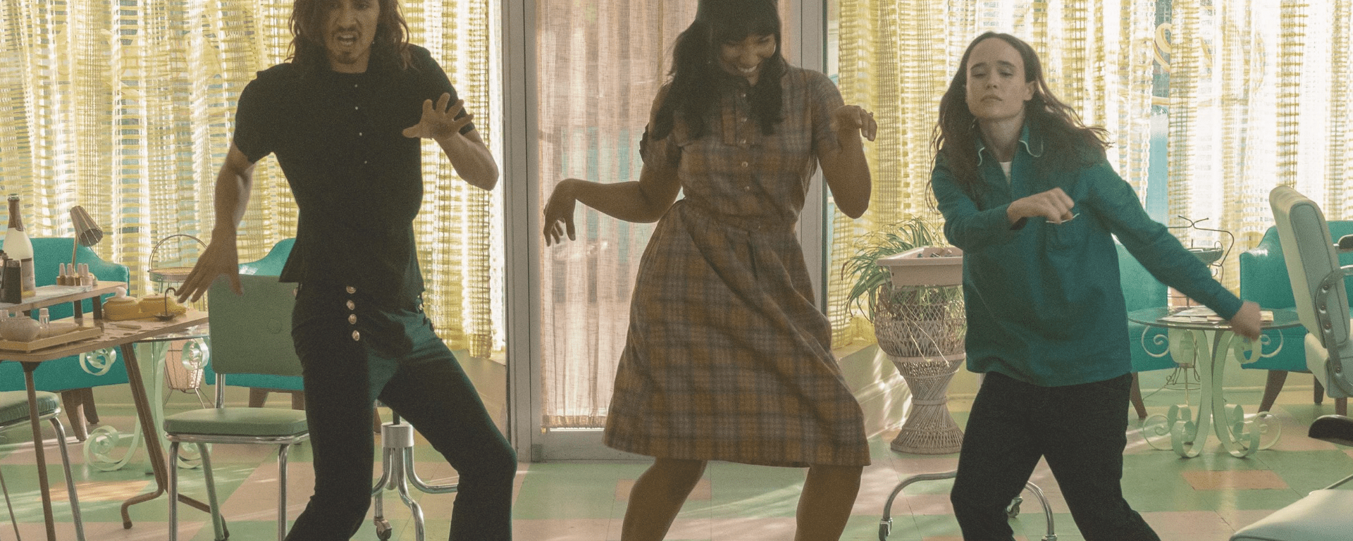 Klaus, Allison, and Vanya in season 2 of "Umbrella Academy"