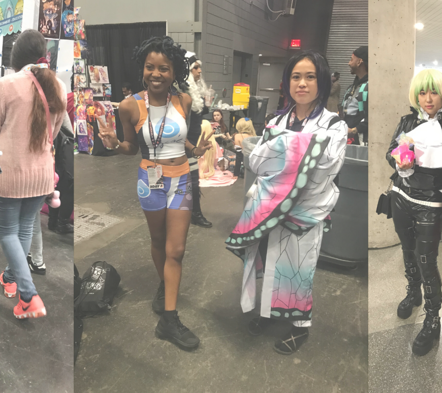 Cosplayers at Anime NYC 2019