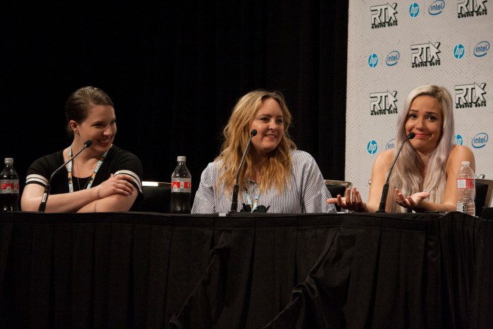 Lindsay Jones, Lindsey Washburn, and Alanah Pearce
