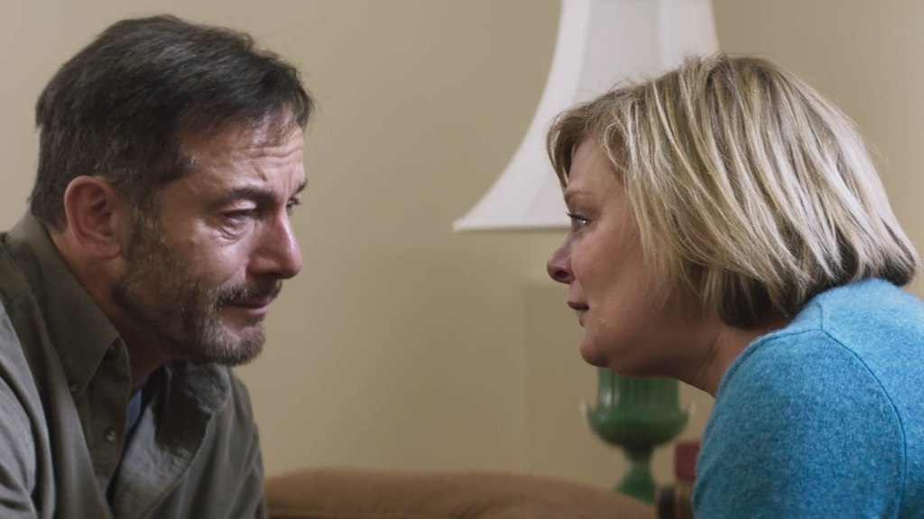 Jason Isaacs and Martha Plimpton appear in Mass by Fran Kranz
