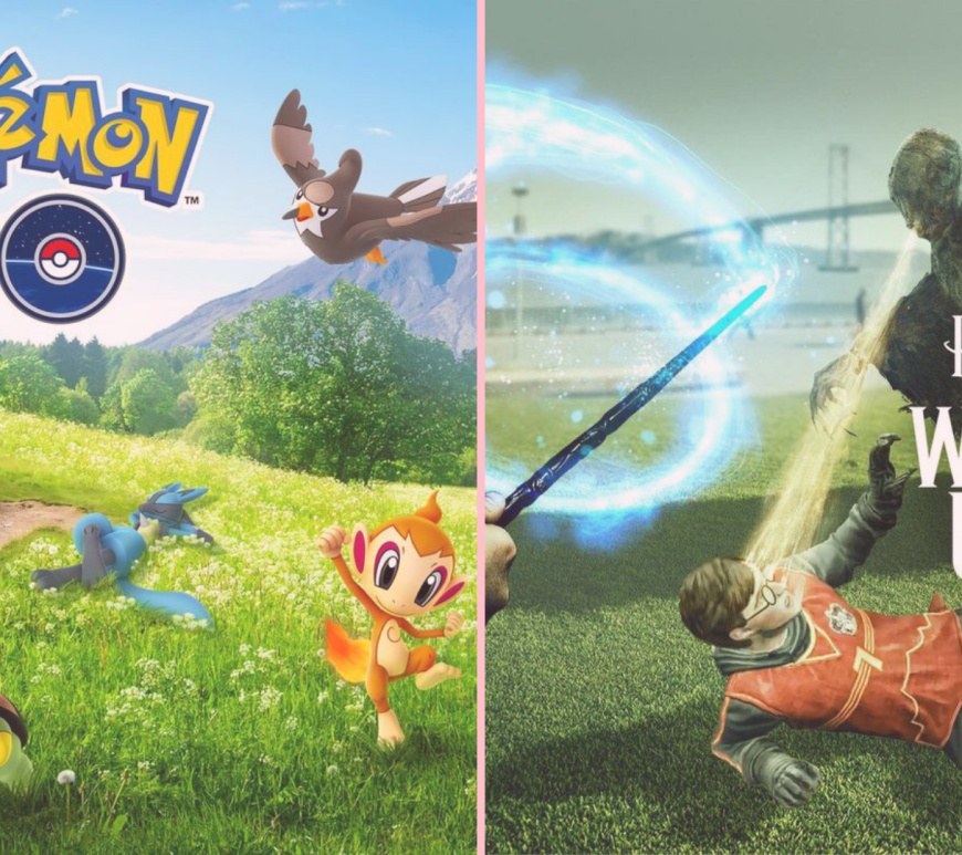 Pokemon Go and Wizards Unite gaming